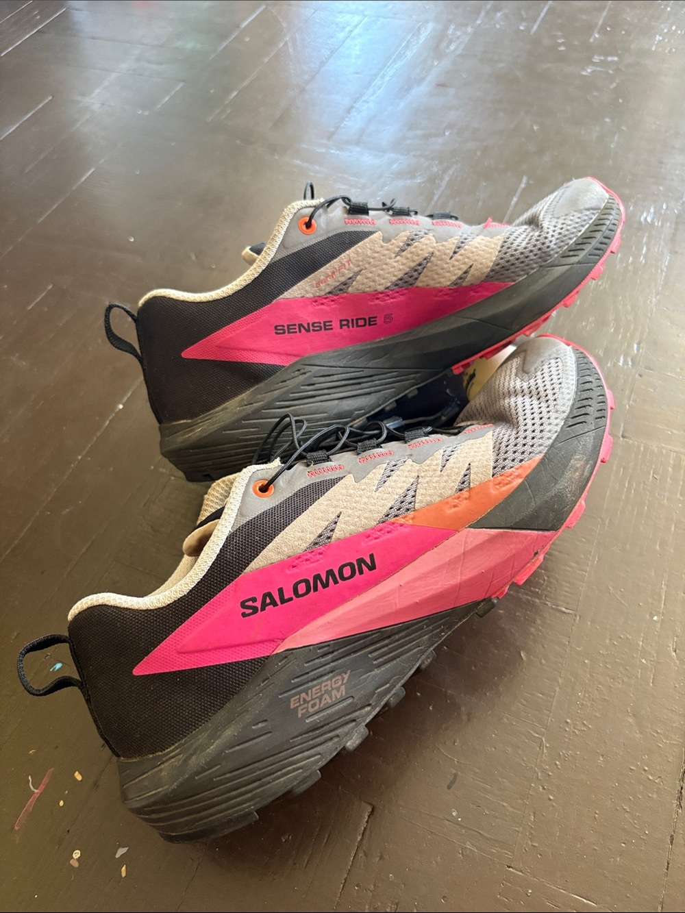 Salomon Ortholite Impressions Sense Ride 5 Trail Shoes